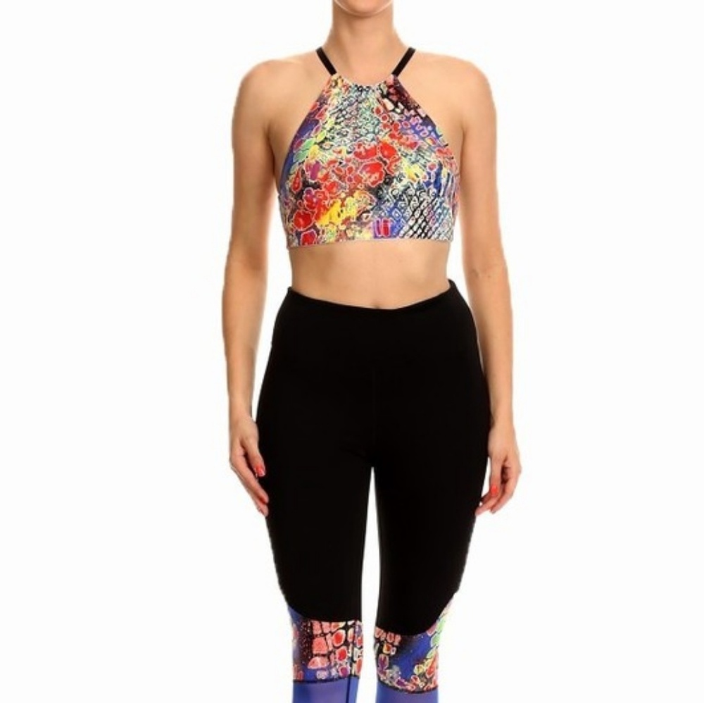 Fitness fashiin sports bra